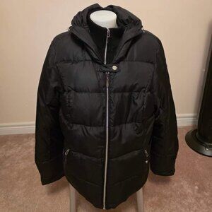 Eddie Bauer Black Duvet Jacket
